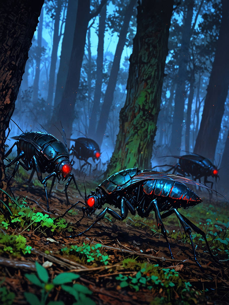 Deviantart Insect Horror Forest Insects by Buffy2ville on DeviantArt