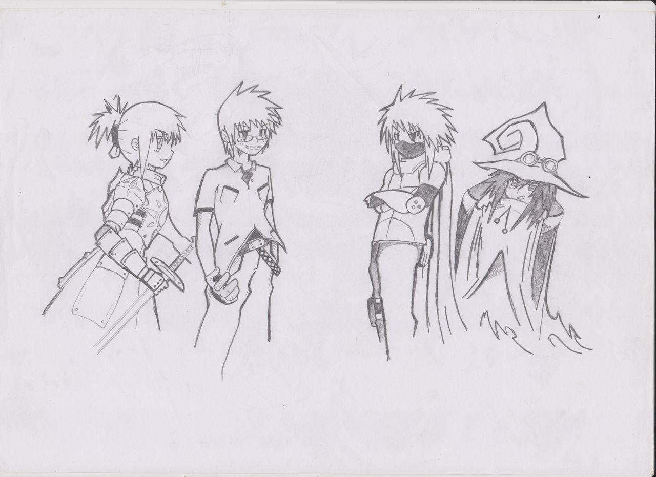 Anime Sketch 2 by mikumiku95 on DeviantArt