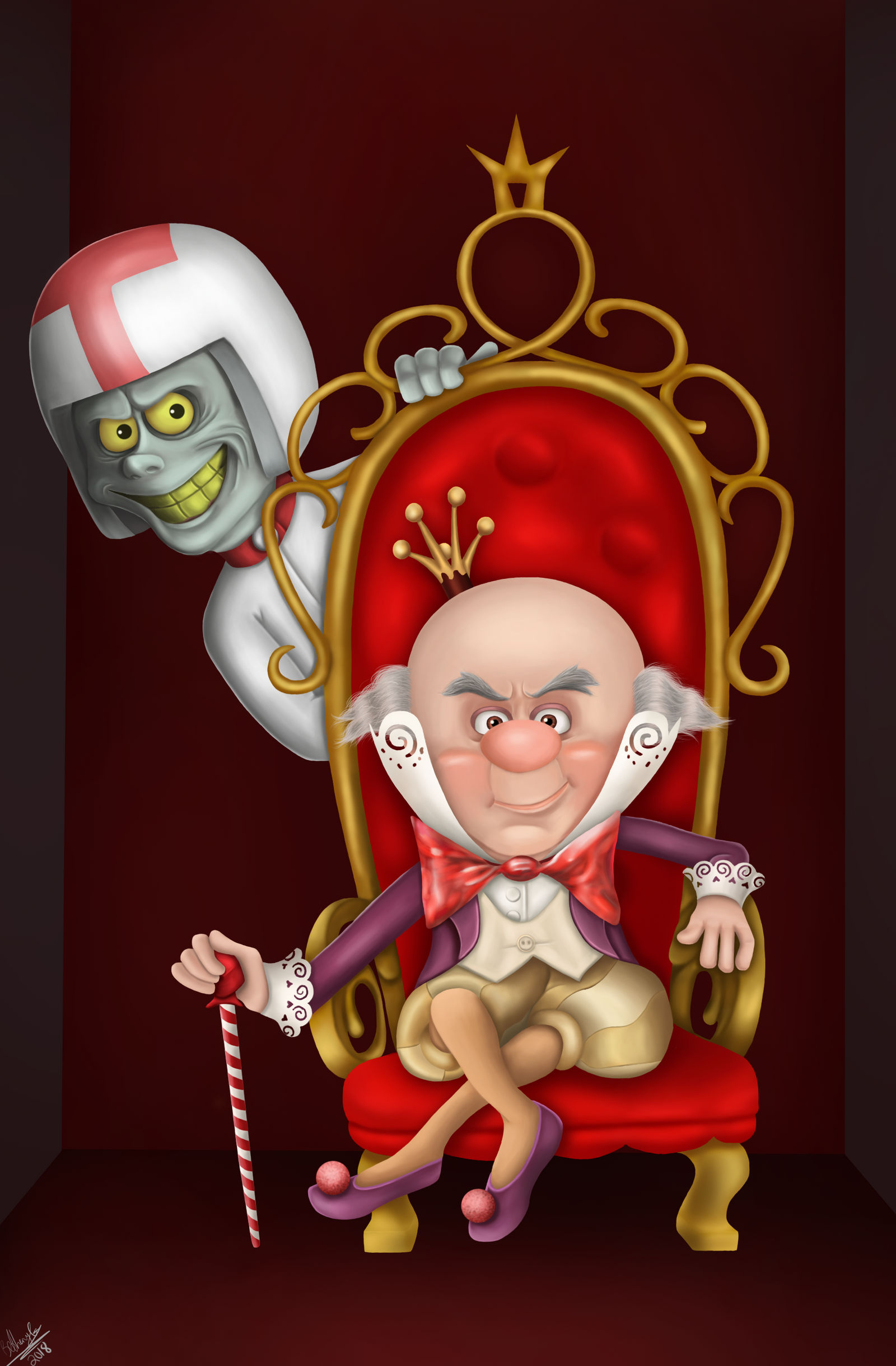 All Hail the King by LordWiggyton on DeviantArt