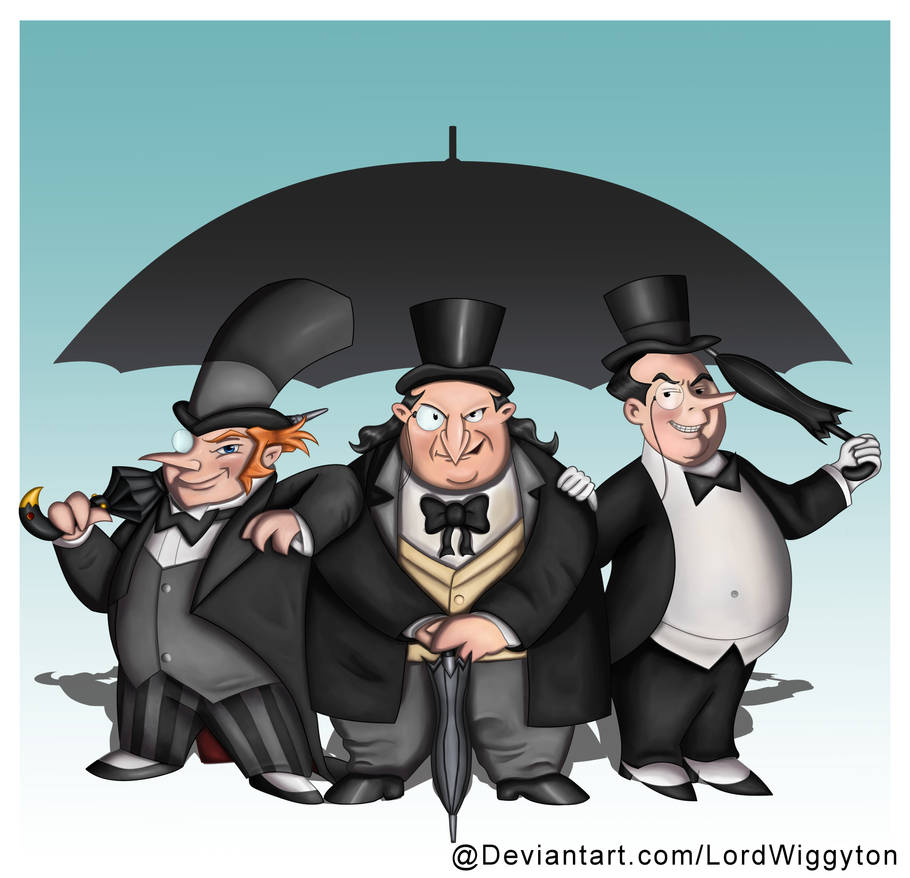 The Three Penguins by LordWiggyton on DeviantArt