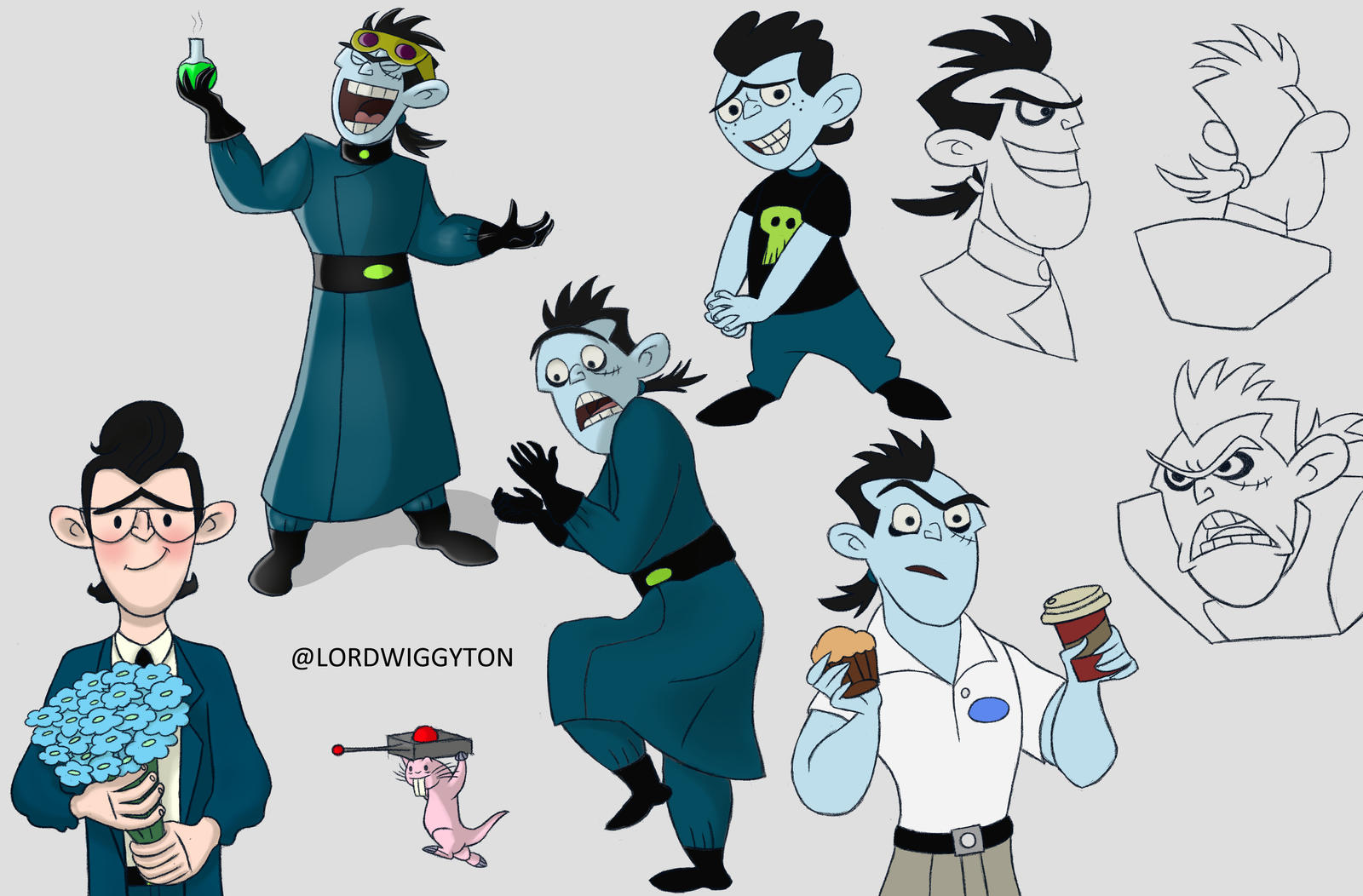 Dr Drakken Sketch Dump by LordWiggyton on DeviantArt