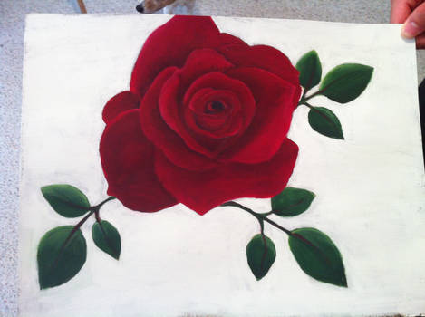 Rose painting