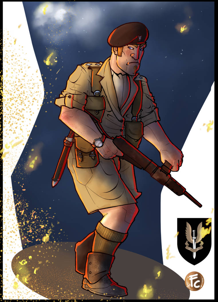 Sas Uniform Deviantart SAS officer by LordCarmi on DeviantArt