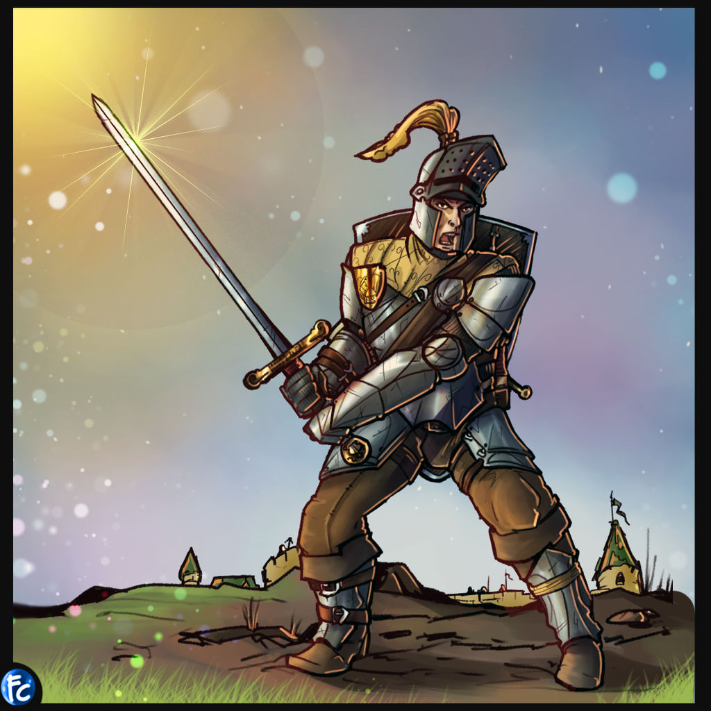 Simple Knight by LordCarmi on DeviantArt