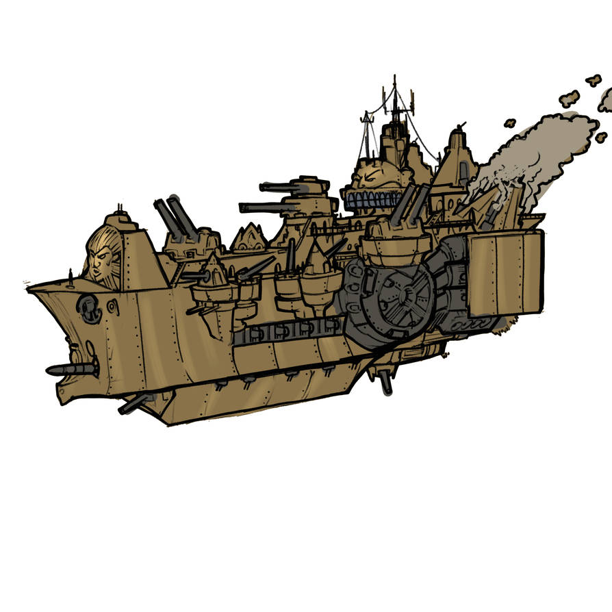 Ship Concept 1 base colours by LordCarmi on DeviantArt