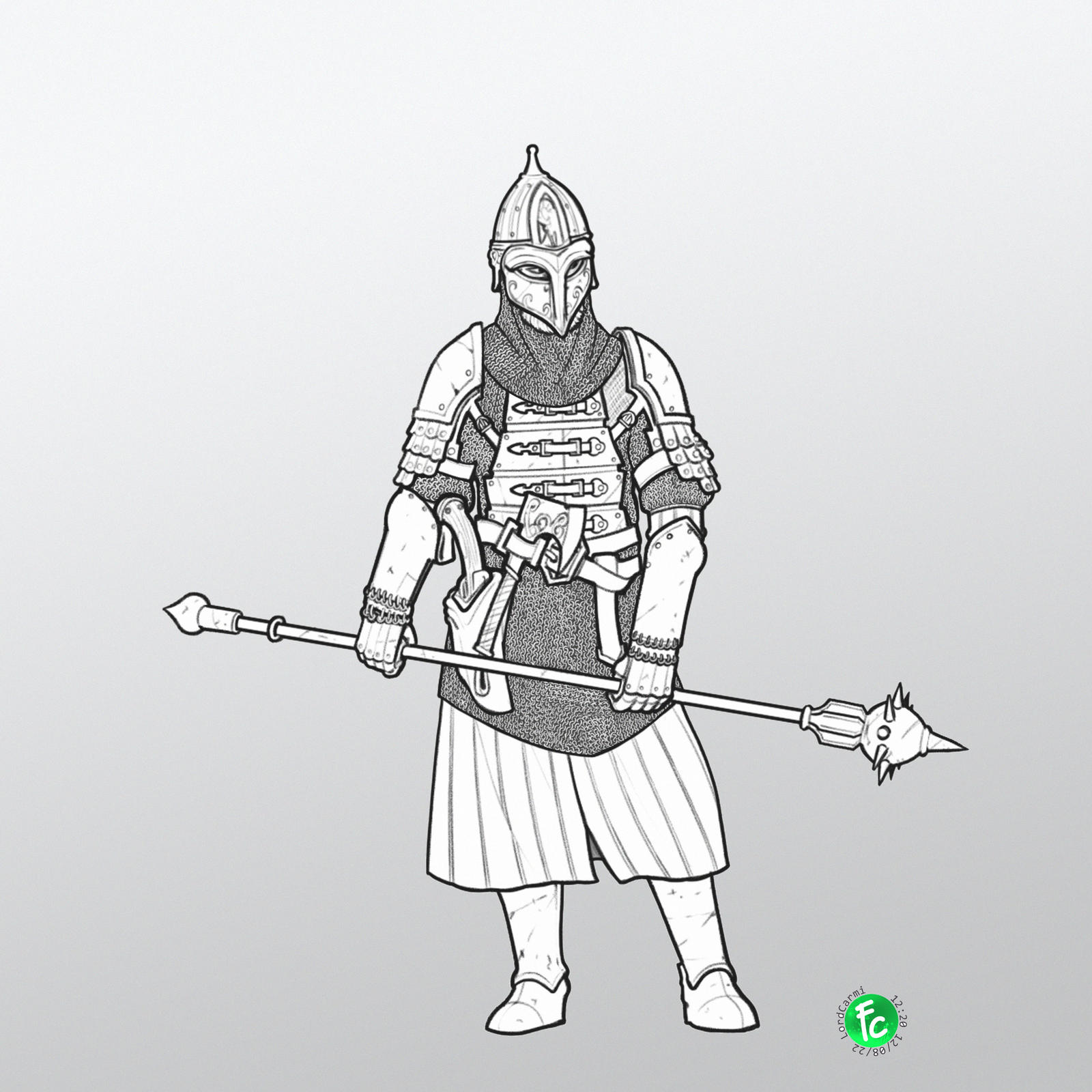 Kislev Kossar with great weapon by LordCarmi on DeviantArt