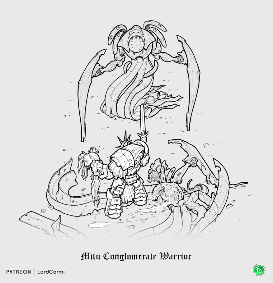 Mitu Conglomerate Warrior by LordCarmi on DeviantArt