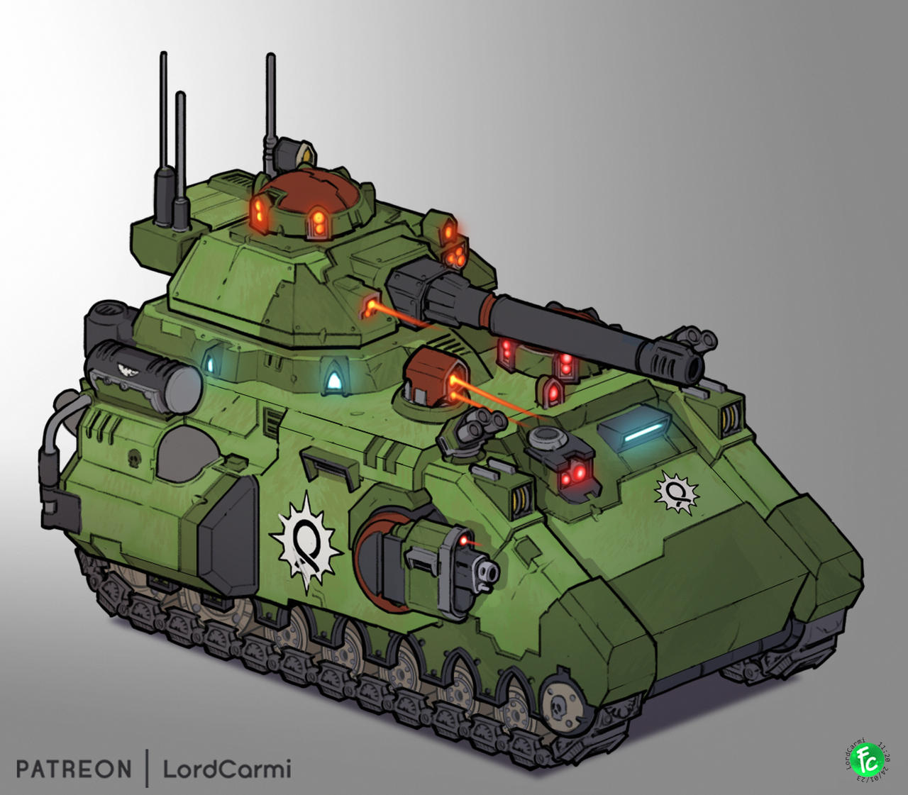 Tank Deviantart Gladiator Tank by LordCarmi on DeviantArt
