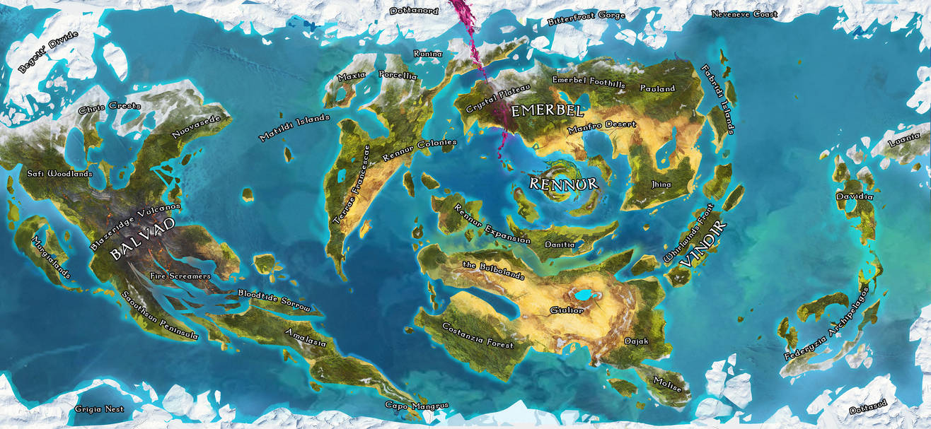 Elemental Training Map Elemental World Map by LordCarmi on DeviantArt
