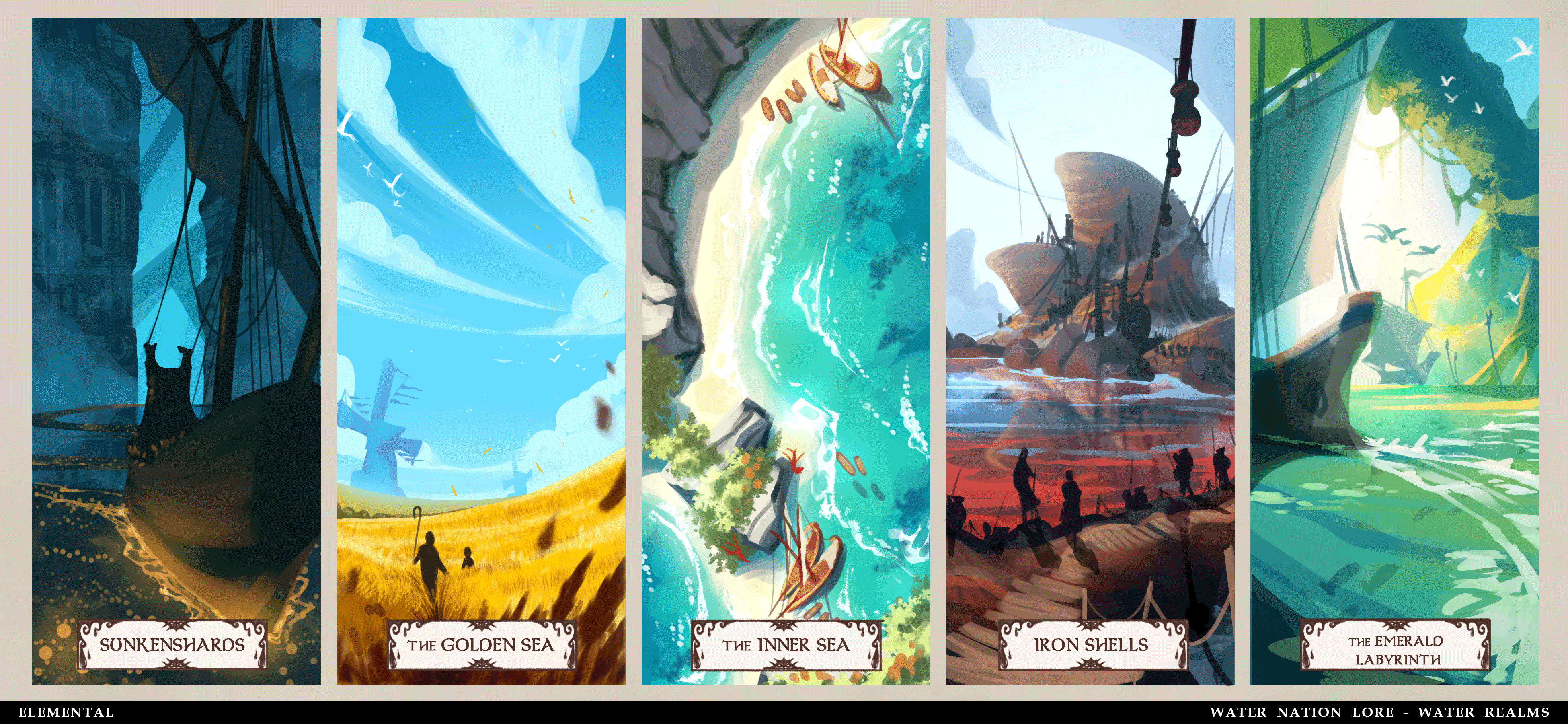 Elementals Chapter Layout Elemental Map-zone by LordCarmi on DeviantArt