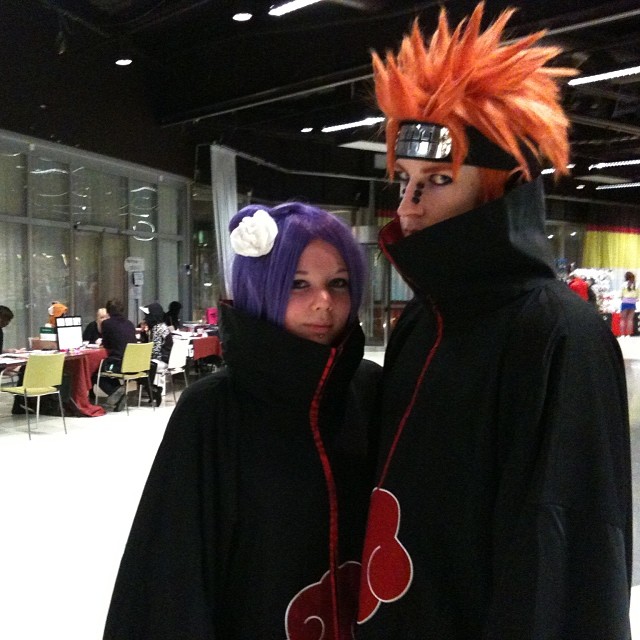 Pein and Konan