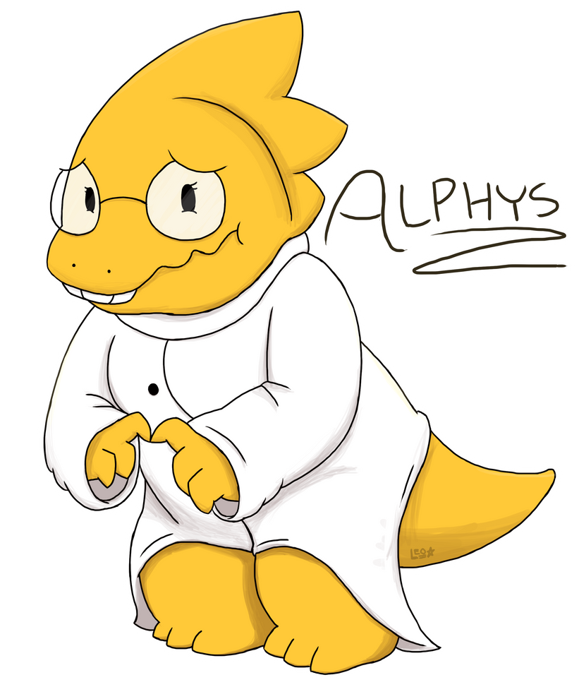Alphys by LeoTheLionel on DeviantArt
