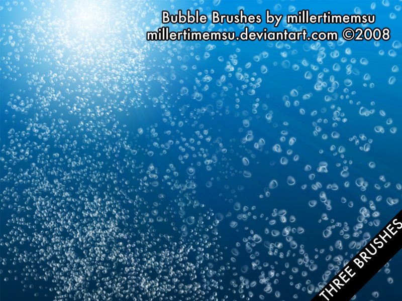 Water Bubbles Brush