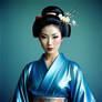 Geisha In Blu 3b916