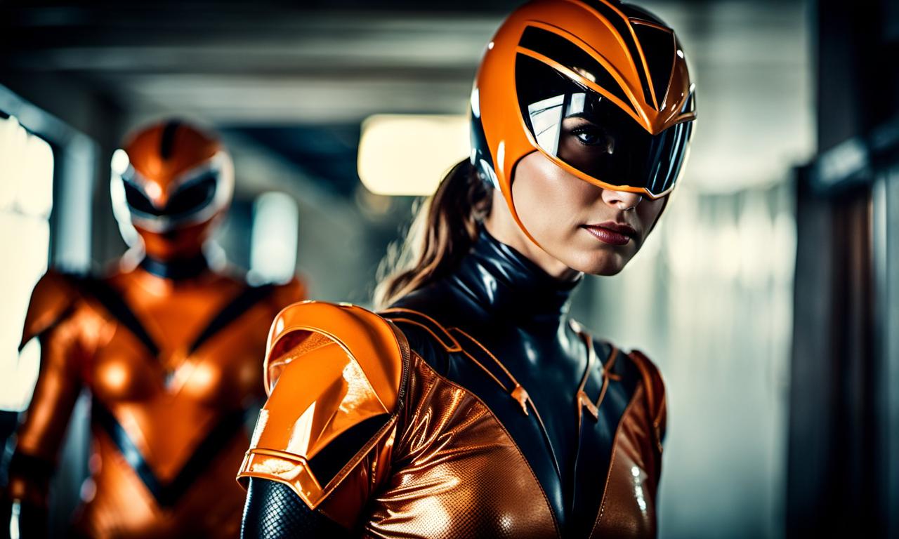 Power Rangers Female Female Orange Female Power Ranger Defeated Wounded by harleysq on ...