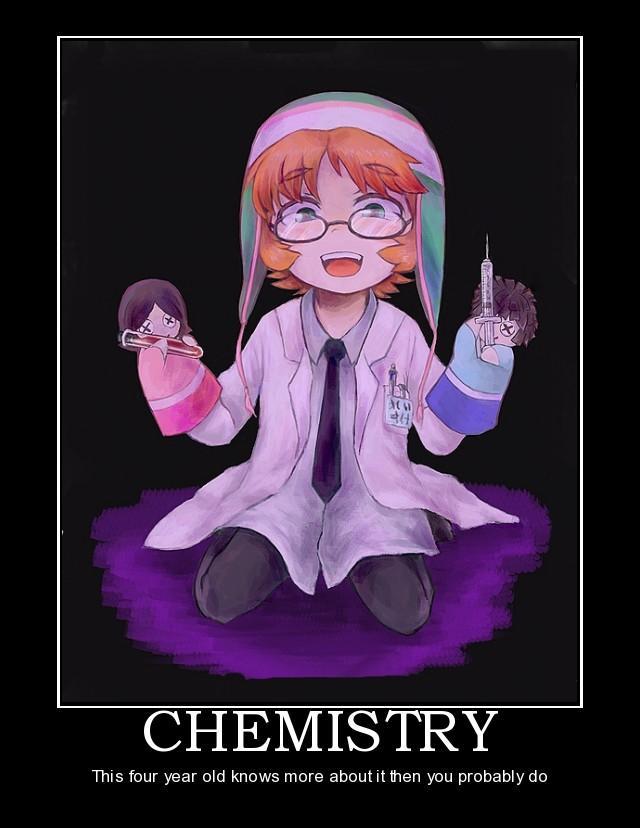 You should of took chemistry earlier