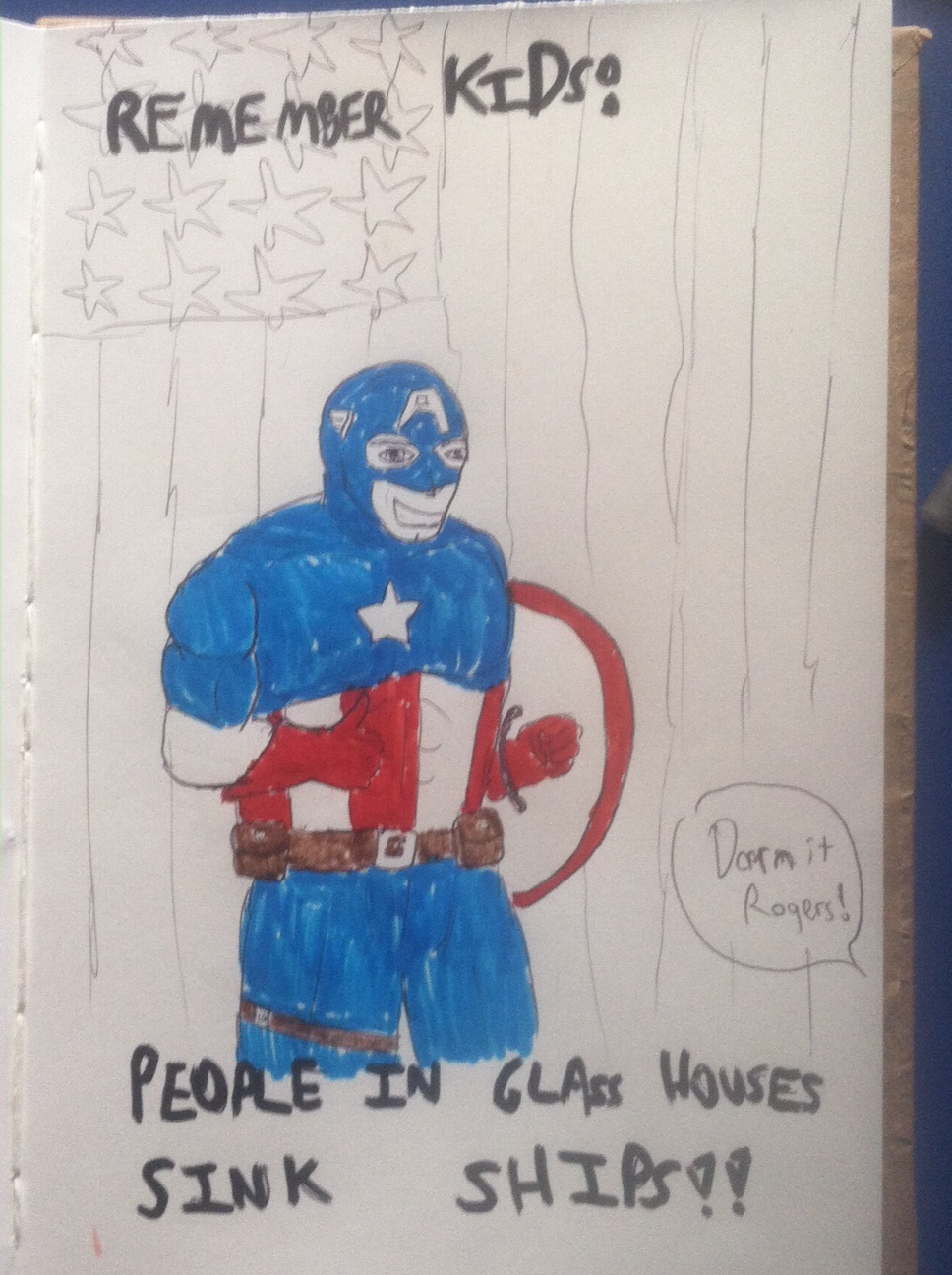 Captain America Mix N Match Proverbs By Helljumper36 On