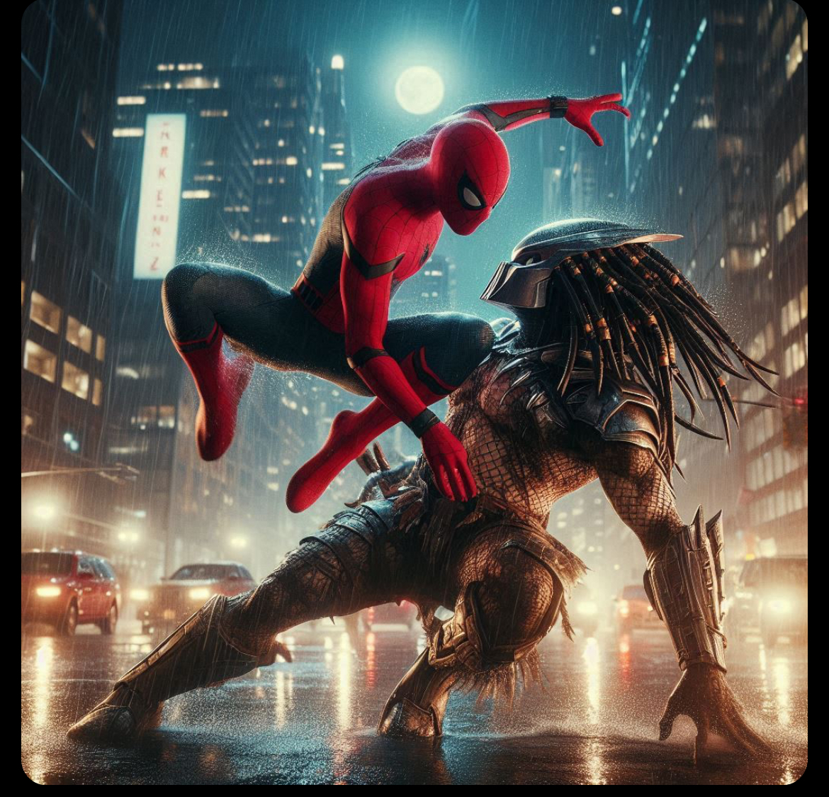 Spider-Man vs. Predator: Urban Jungle by MisterEDH on DeviantArt