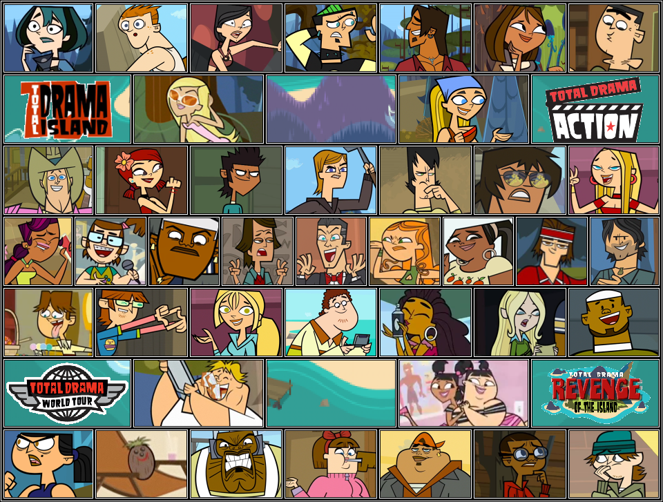 Top 40 Total Drama Characters by air30002 by air30002 on DeviantArt