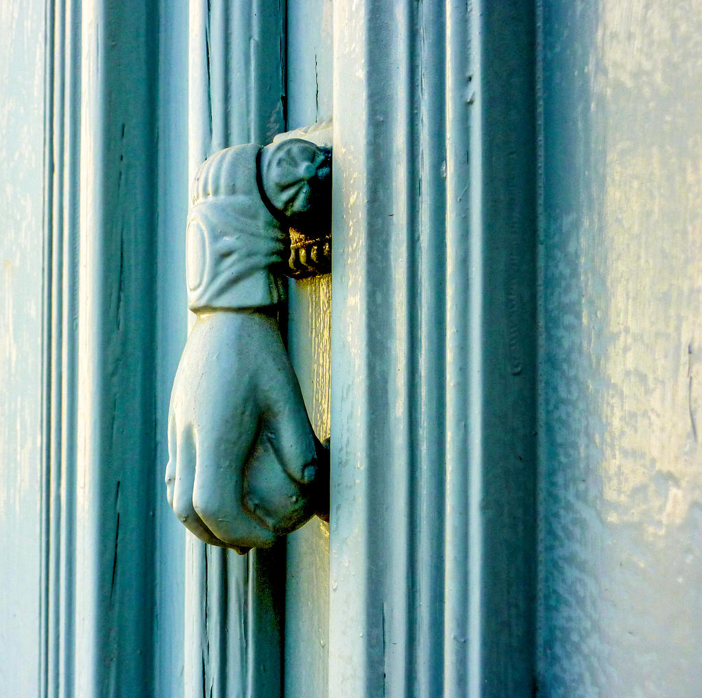 Greek door knocker