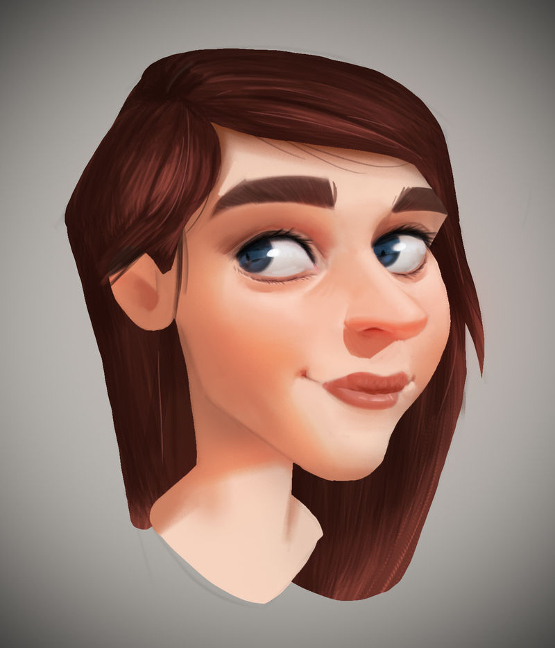 Random face by henrikbrummer on DeviantArt