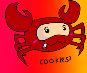 spy crab wants a cookie