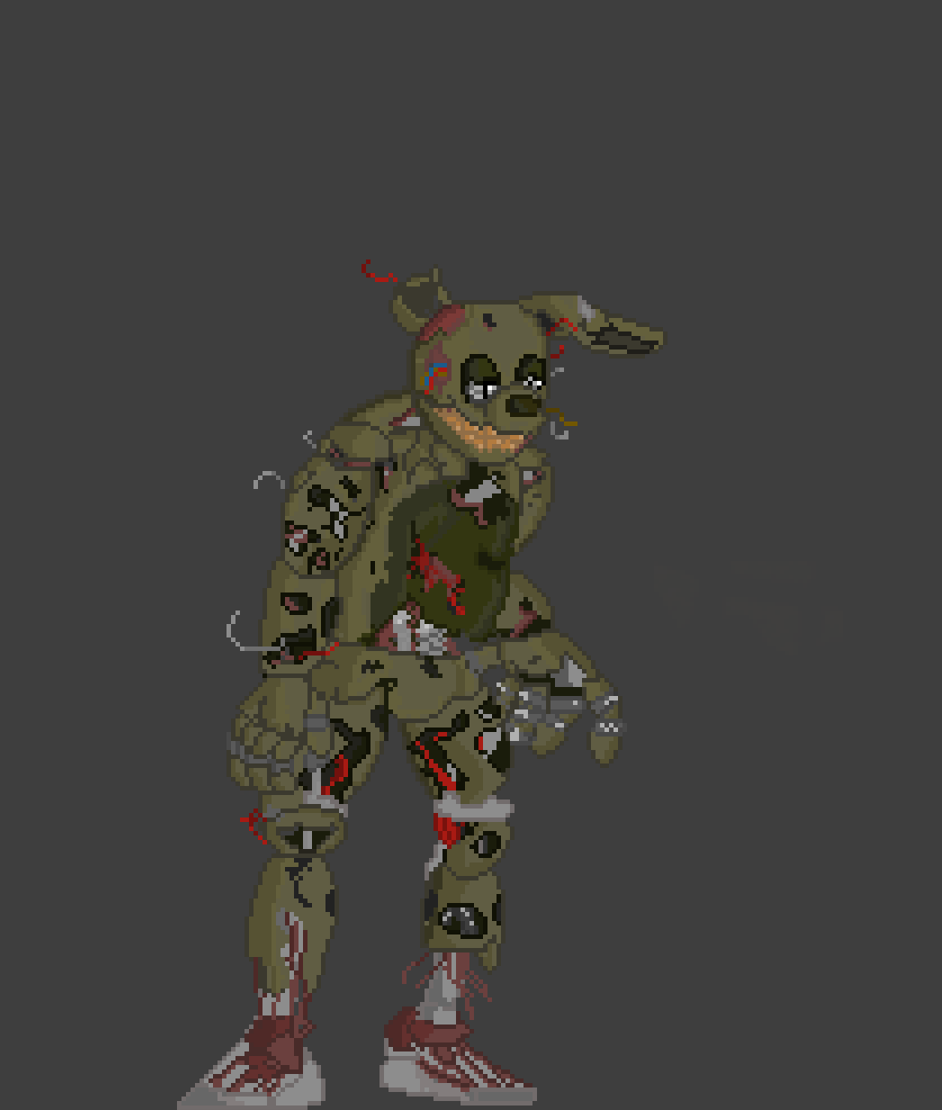 Disturbing Springtrap Springtrap by damnthisburgergood on DeviantArt