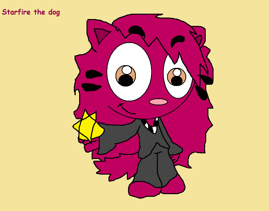 Starfire the dog _gift_