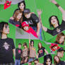 Tokio Hotel Green Collage