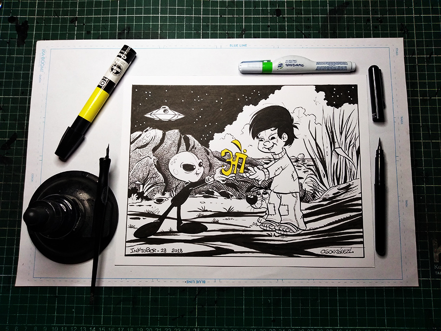 Inktober 2018 / Gift 2