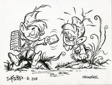Inktober 2018 / Slice 1