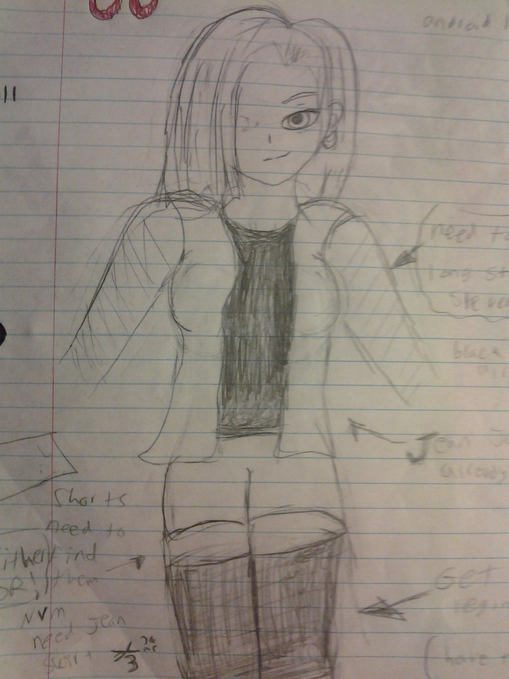Android 18 Sketch By Tasacherry On Deviantart Android 18 Sketch By Tasacherry On Deviantart