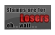 Stamps are for losers... by Dante-DS