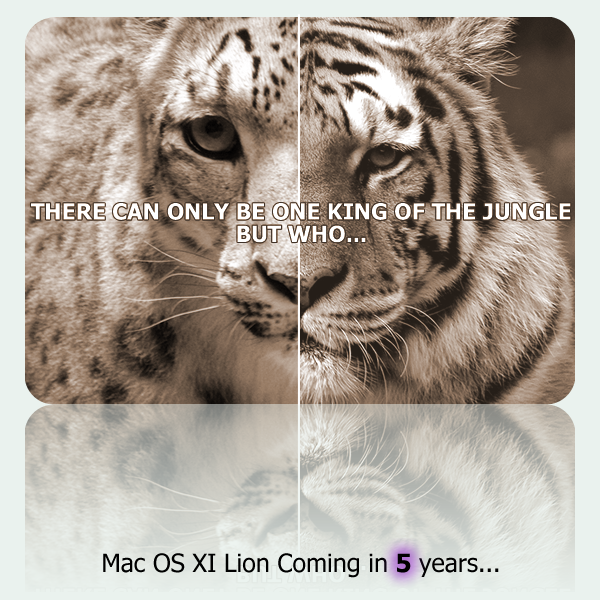 Mac OS XI Lion - in 5 years