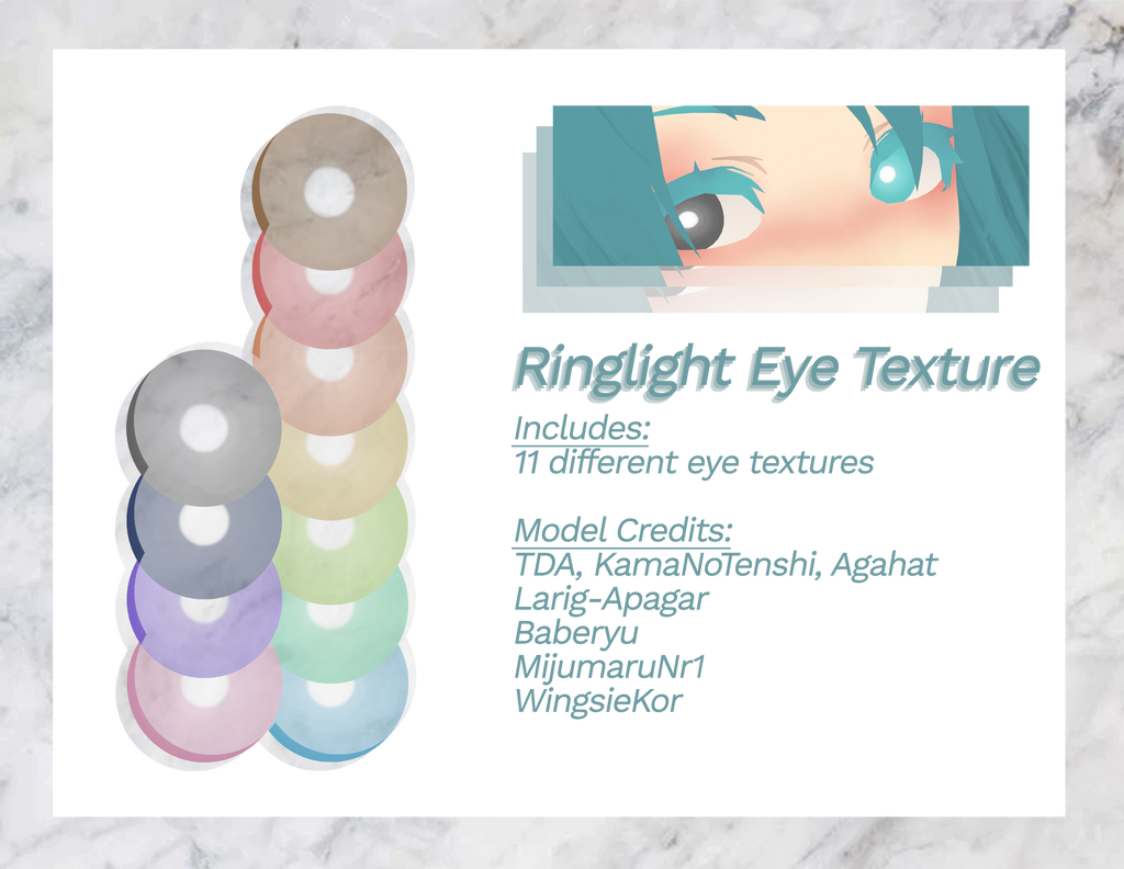 Ringlight Eye Texture (download up) by WingsieKor on DeviantArt