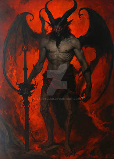 The demon Lucifer (1)