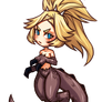 T-rex Girl chibi