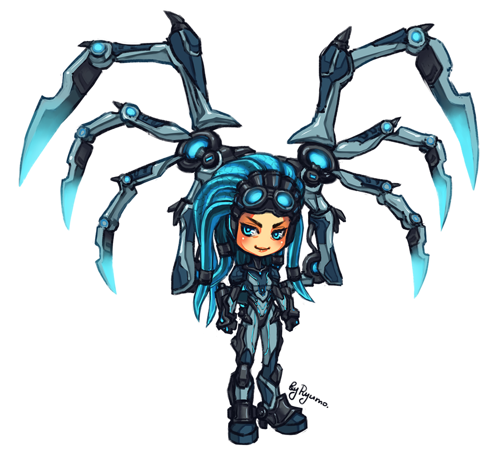 HotS: Kerrigan Queen of Ghosts chibi