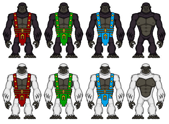 grodd's ape army and ultra humanite by digikevin10 on DeviantArt