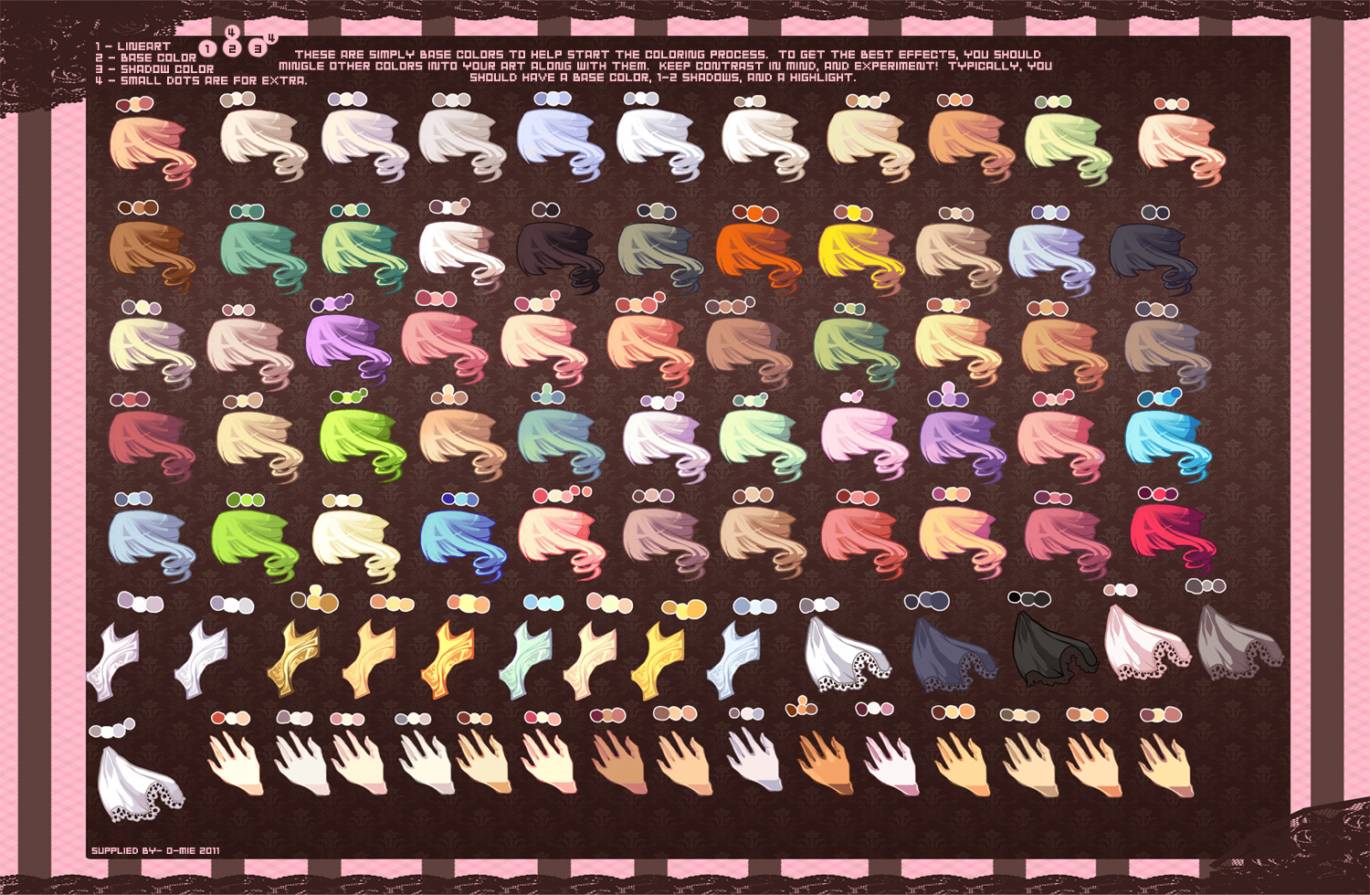 Swatch: Colorful Colors by Lulluria