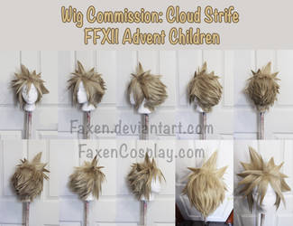 Commission::Cloud Wig FFVII Advent Children