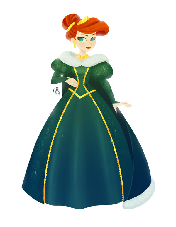 Princess Ariel - Winter Dress by courtneymermaid