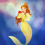 Princess Belle as a Mermaid