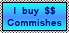 Buy Money Commissions Stamp