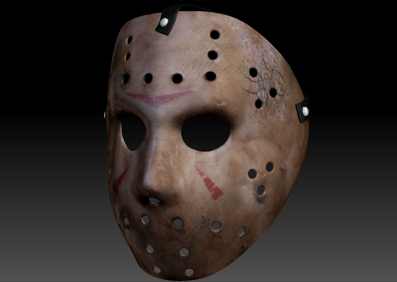 Jason mask Front by AlphaWolF-uk on DeviantArt