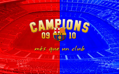 el Barca campion 0910