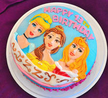 Disney Princess(ish) Cake!