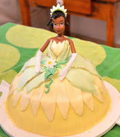 Princess Tiana Cake