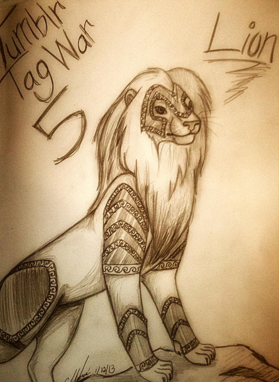 Tumblrtag War 5-Lion