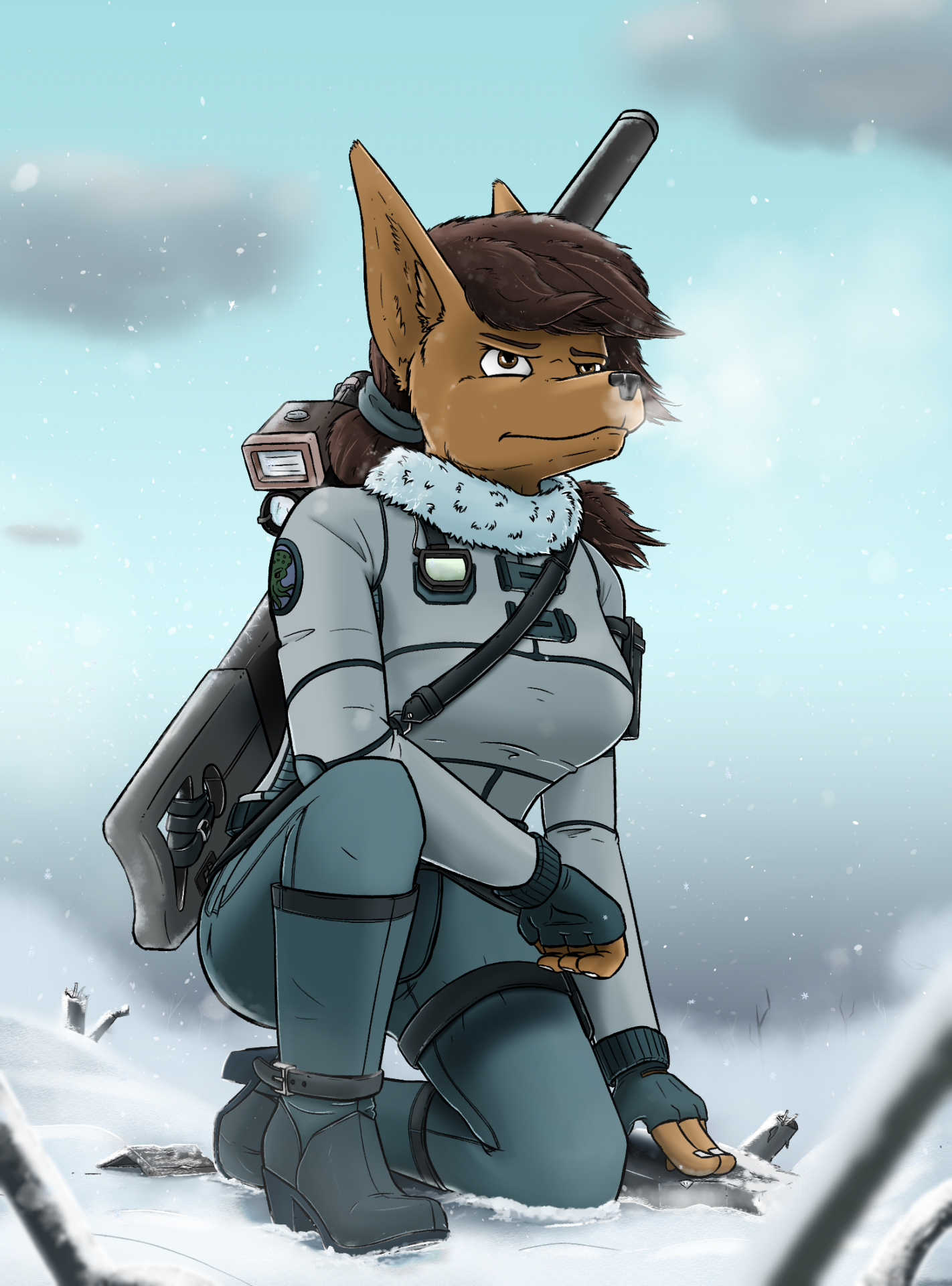 Snowy Sentry